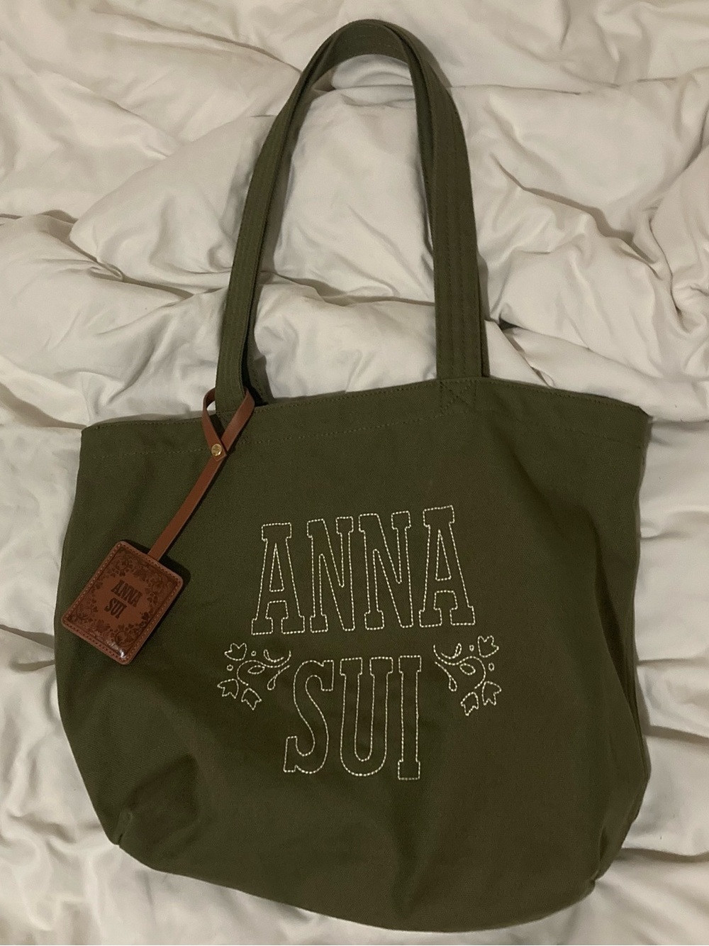 anna sui tote bag